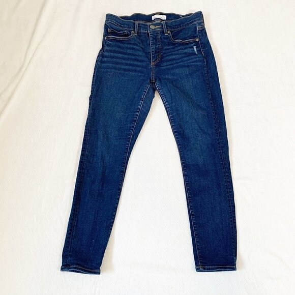 LOFT Modern Skinny stretch mid rise denim stretch jeans - Size 28 / 6 - Picture 1 of 7